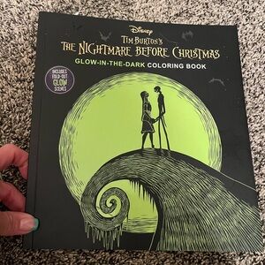 Disney Nightmare before Christmas coloring book